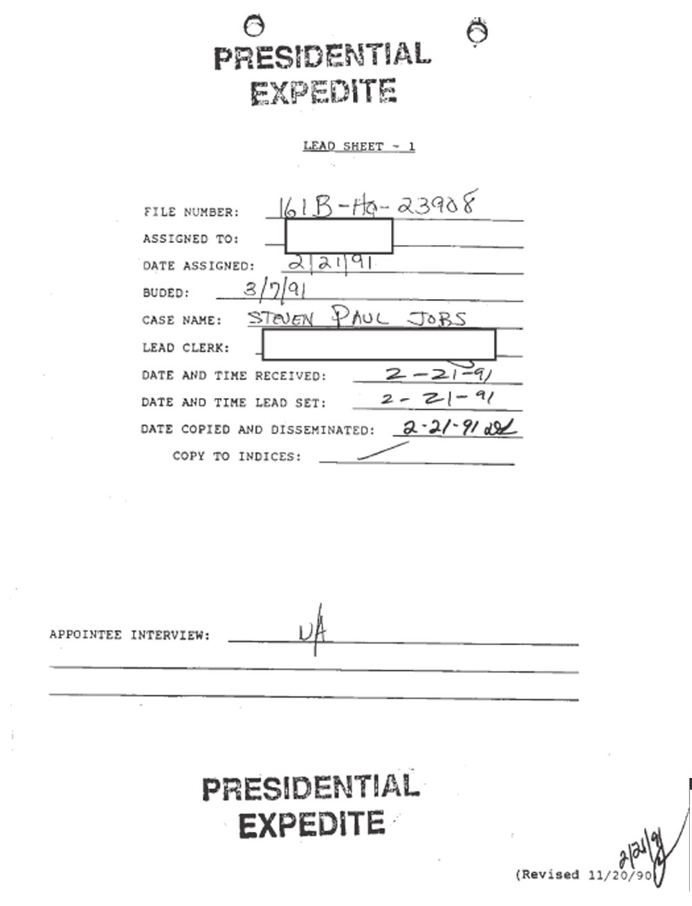 The FBI File on Steve Jobs - photo 3
