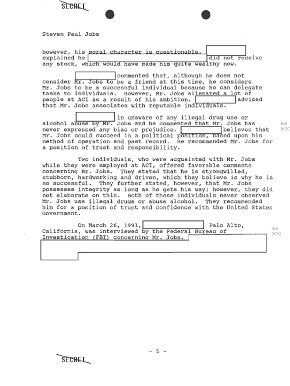 The FBI File on Steve Jobs - photo 44