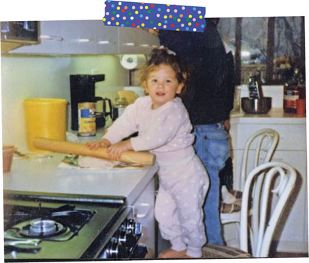 My mom like her mother let me take charge in the kitchen When I was growing - photo 7