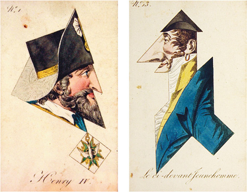 At the height of the 1818 tangram puzzle craze these cards were produced in - photo 14