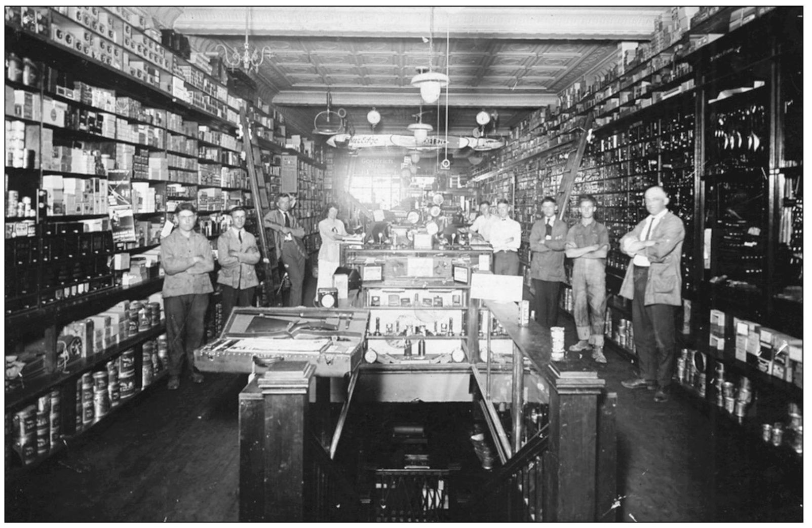 This 1916 image of the 144 Fairmont Street store shows from left to right - photo 12