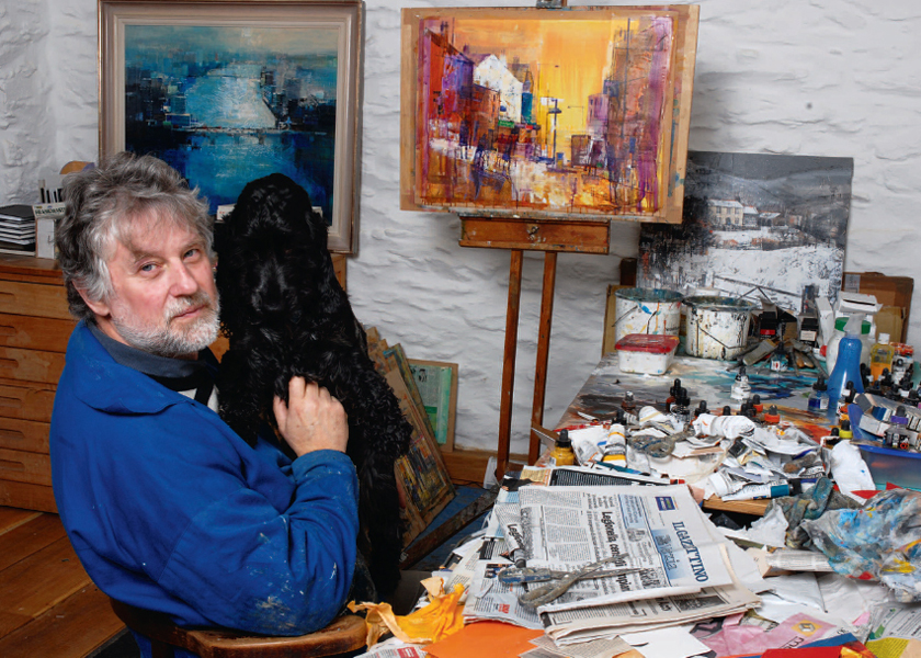 Mike Bernard in his studio We all start by learning certain techniques and - photo 4