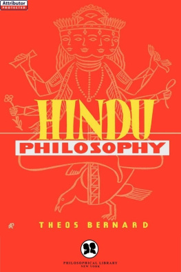 Bernard - Hindu Philosophy