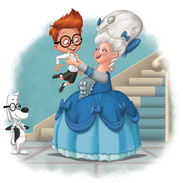 After a quick dance with the queen Mr Peabody introduced her to Sherman Hi - photo 7