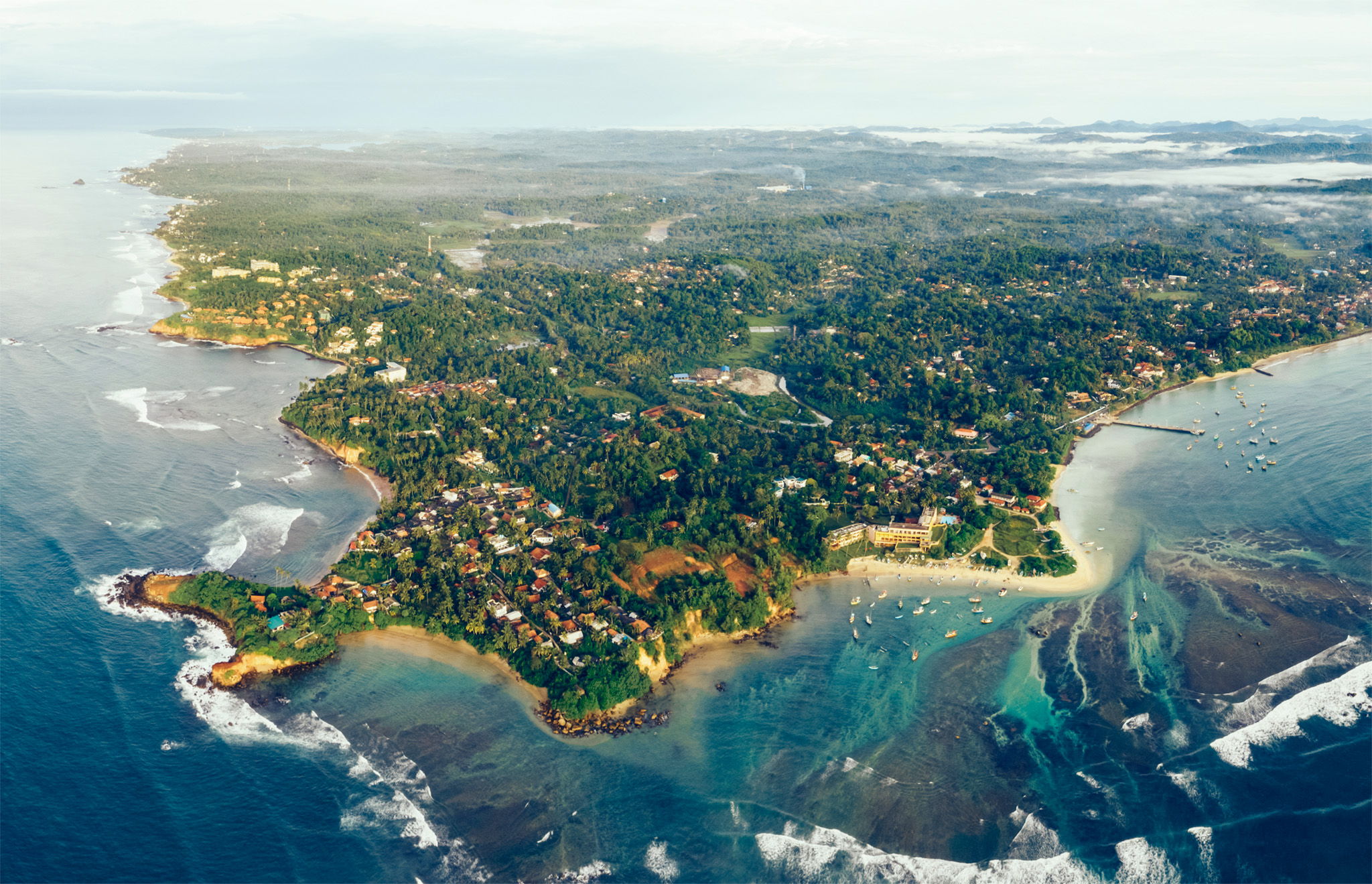 t An aerial view over Weligama Bay Welcome to Sri Lanka Reasons To Love Sri - photo 5