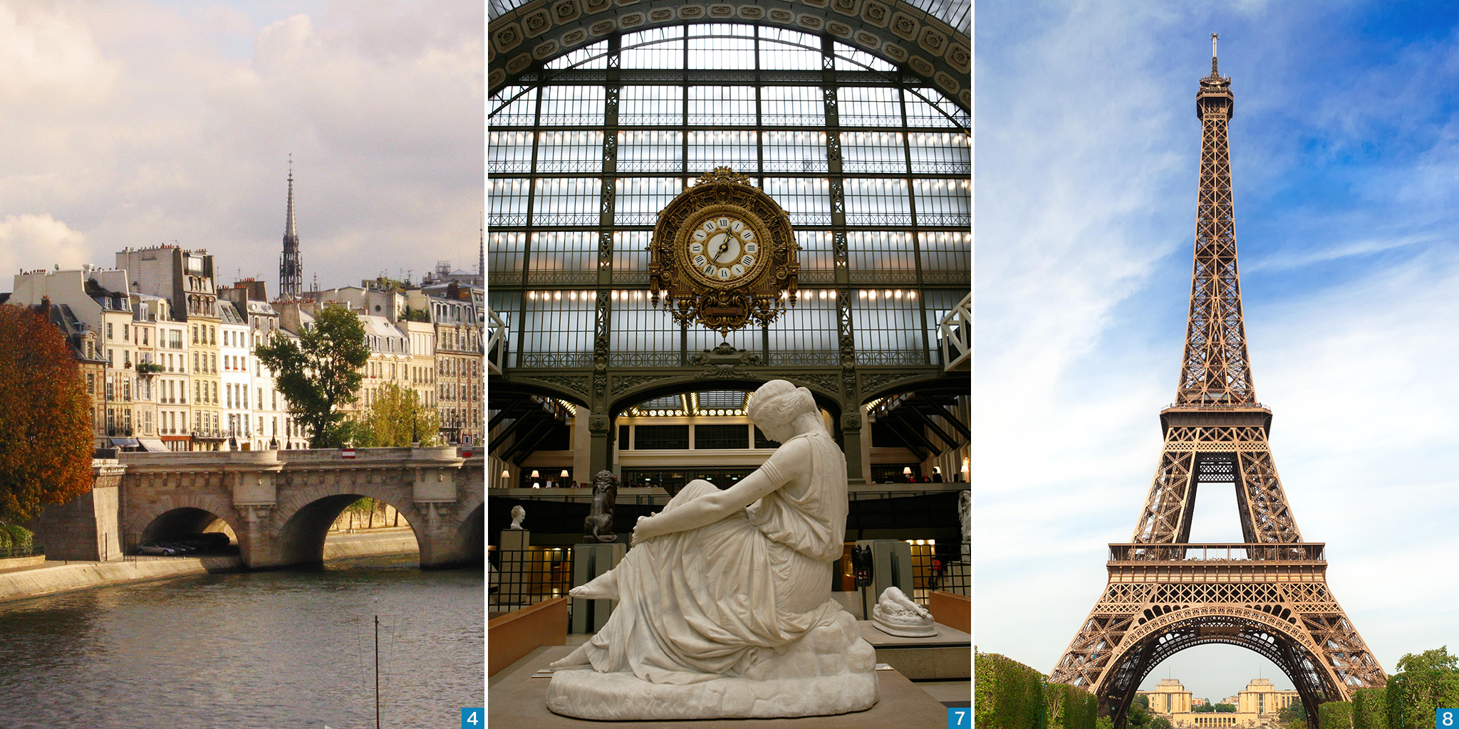 Paris was founded on this tiny island which rises out of the River Seine - photo 1