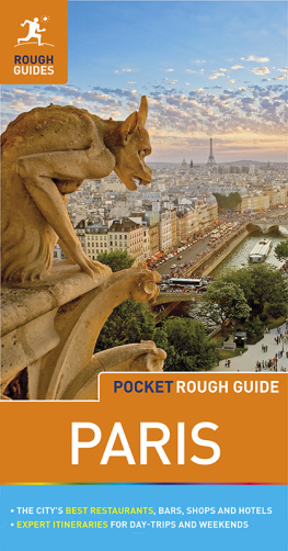 Blackmore Ruth - Pocket Rough Guide Paris