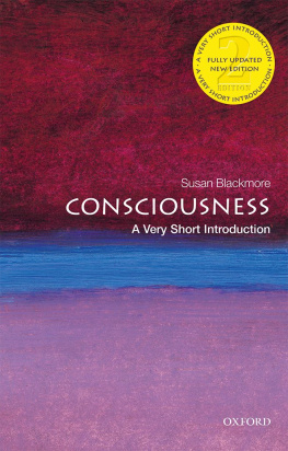 Blackmore - Consciousness. A very short introduction