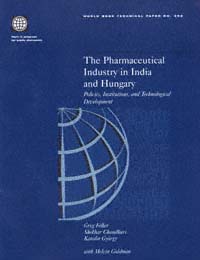 title The Pharmaceutical Industry in India and Hungary Policies - photo 1