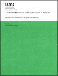 title The Role of the Private Sector in Education in Vietnam Evidence - photo 1