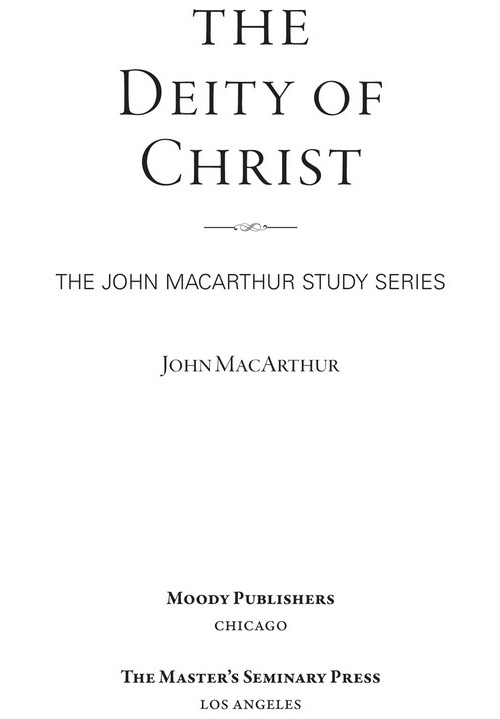 2017 by JOHN MACARTHUR All rights reserved No part of this book may be - photo 2