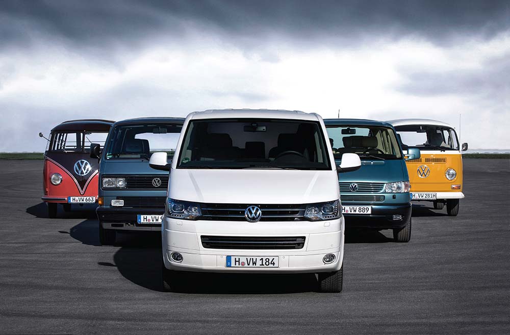 VWs range of vans have always been popular as campers VOLKSWAGEN 1 - photo 3