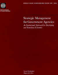 title Strategic Management for Government Agencies An Institutional - photo 1