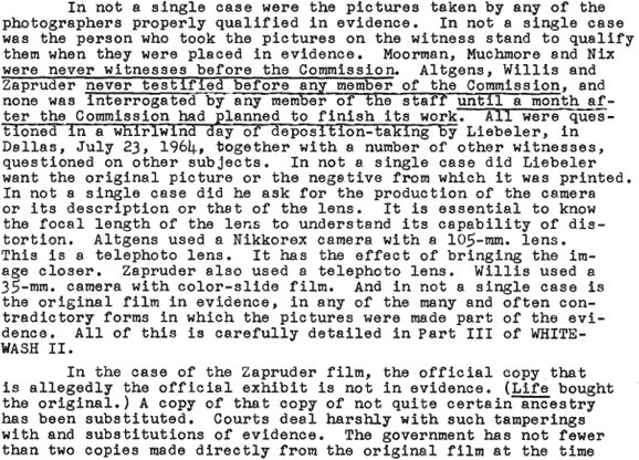 Whitewash III the Photographic Whitewash of the JFK Assassination - photo 25