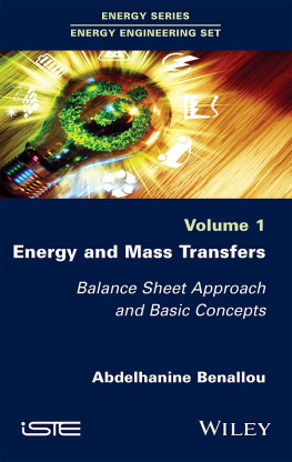 Benallou - Energy and Mass Transfers