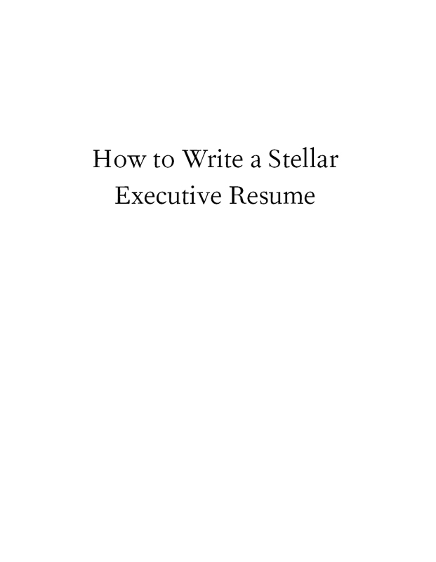 Also by Brenda Bernstein JD CMRW CARW How to Write a Winning Resume How - photo 1