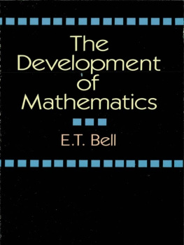 Bell The Development of Mathematics