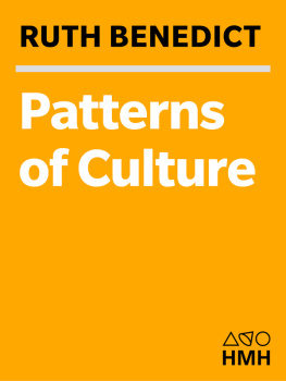 Benedict Patterns of Culture