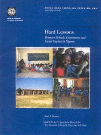 title Hard Lessons Primary Schools Community and Social Capital in - photo 1