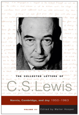 C. S. Lewis - The Collected Letters of C. S. Lewis, Volume 3