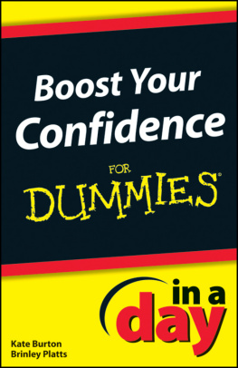 Burton Kate - Boost Your Confidence In a Day For Dummies