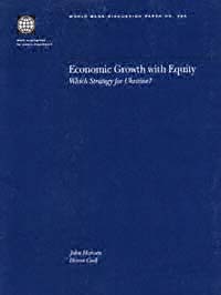 title Economic Growth With Equity Which Strategy for Ukraine World Bank - photo 1