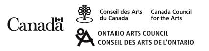 We acknowledge the support of The Canada Council for the Arts and the Ontario - photo 4