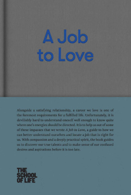 The School of Life - A Job to Love