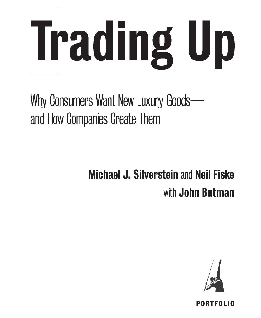 Table of Contents PORTFOLIO TRADING UP Michael J Silverstein is senior partner - photo 2