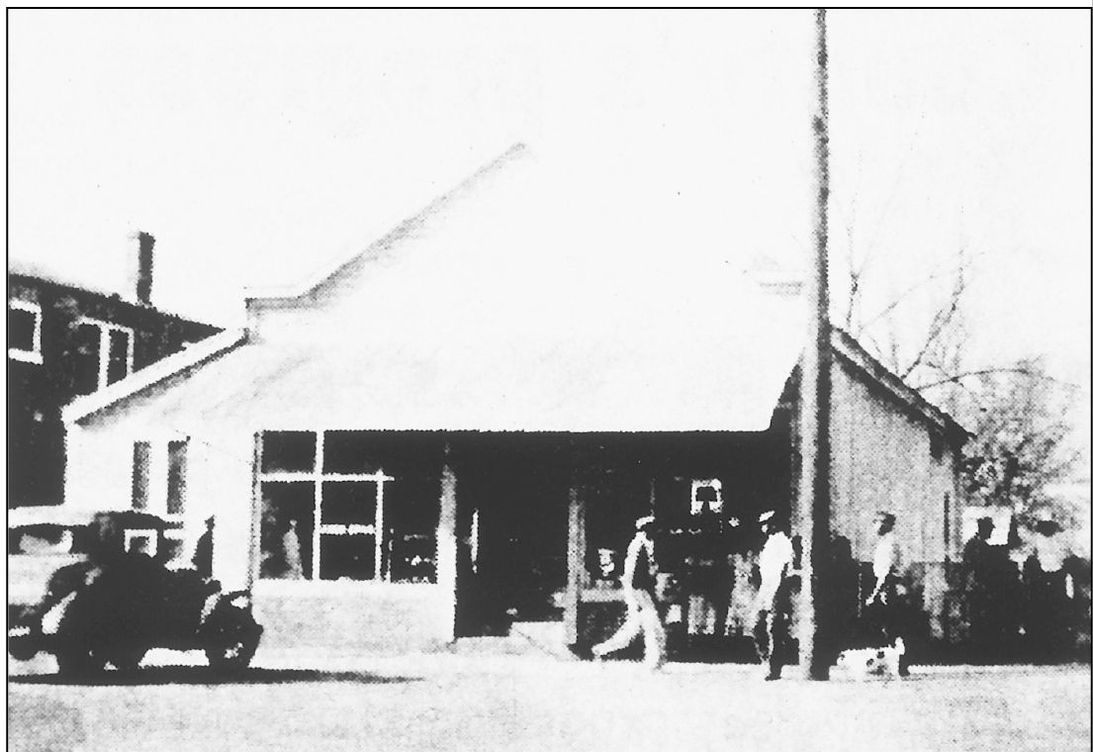 Right The Pugh Brothers Store owned by Jesse P and Isaac Pugh is seen here - photo 8