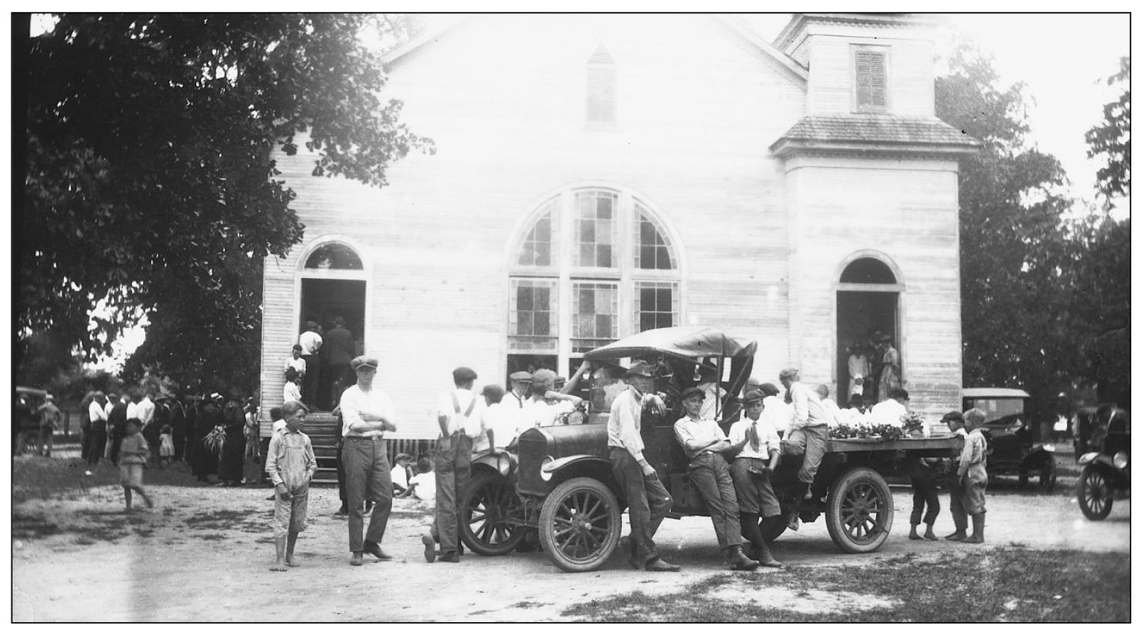 In this rare photograph possibly the only one of the first Grove Hill Baptist - photo 13