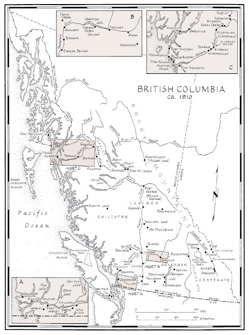 Imbert Orchard interviewed hundreds of BritisColumbians This map shows the - photo 4