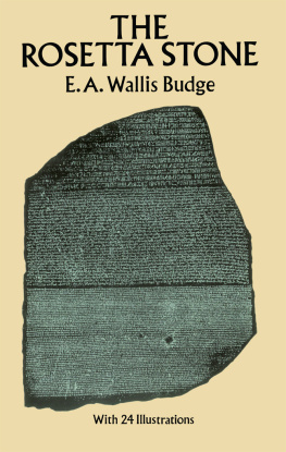 Budge - The Rosetta Stone