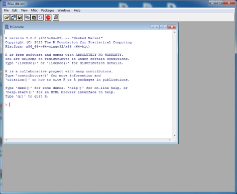 Figure Rs graphical user interface forWindows The R console I T h e R - photo 6