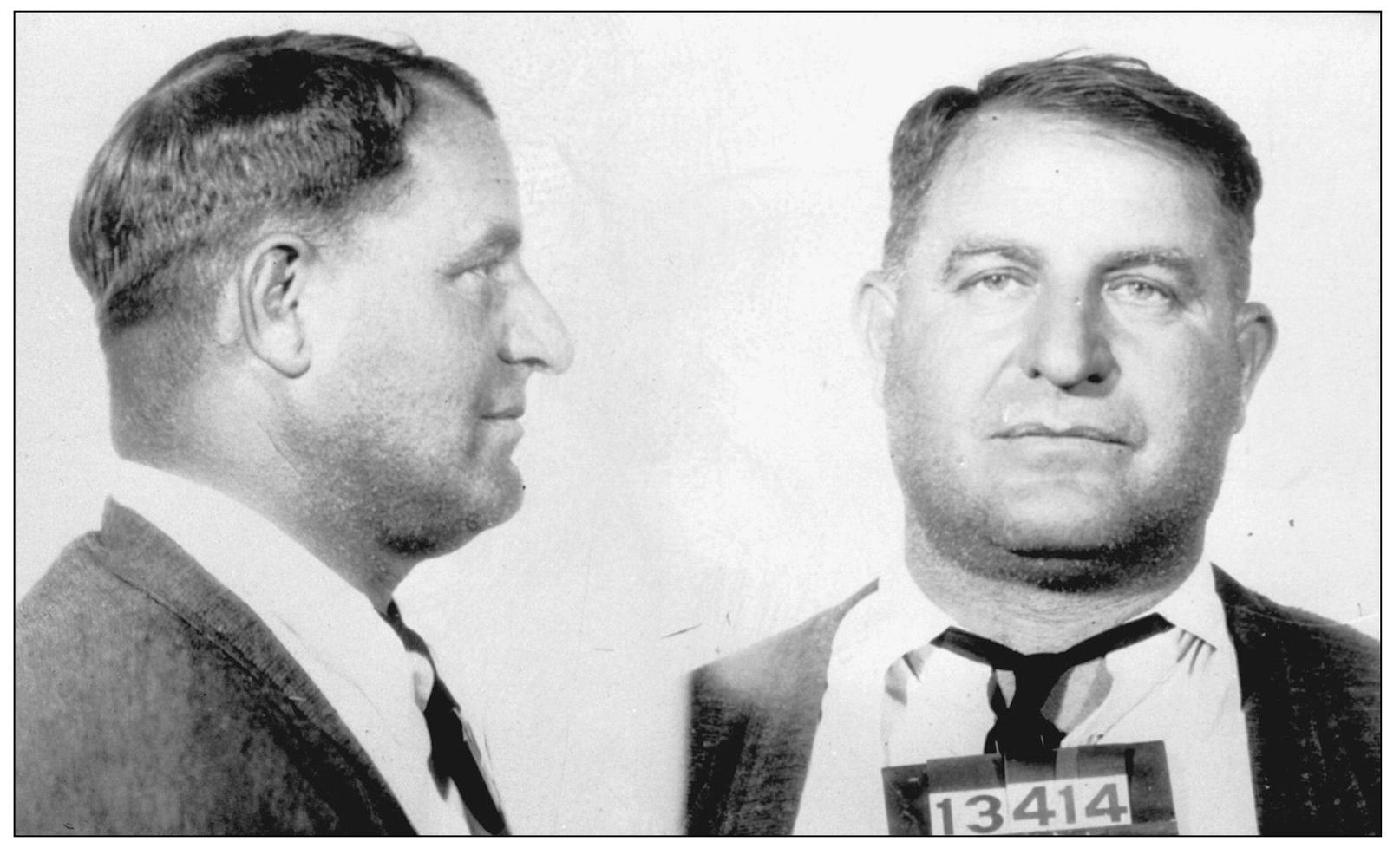 This mug shot is of James Jim Vitale younger brother of early-20th-century - photo 6