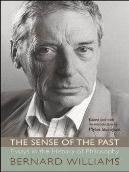Burnyeat Myles - The Sense of the Past: Essays in the History of Philosophy