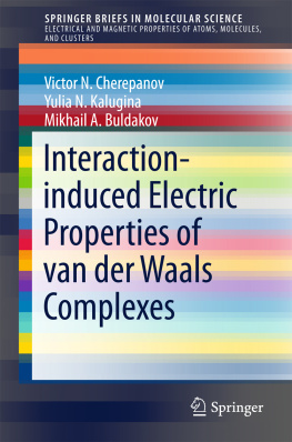 Buldakov Mikhail A. Interaction-induced Electric Properties of van der Waals Complexes