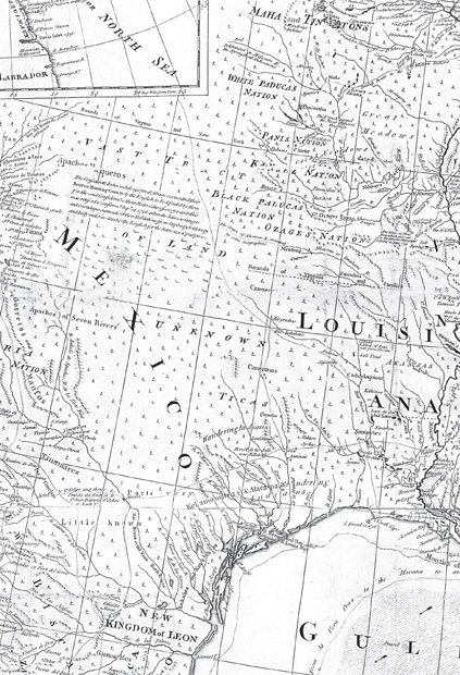 The North American interior as the British saw it in the 1760s in a map drawn - photo 5