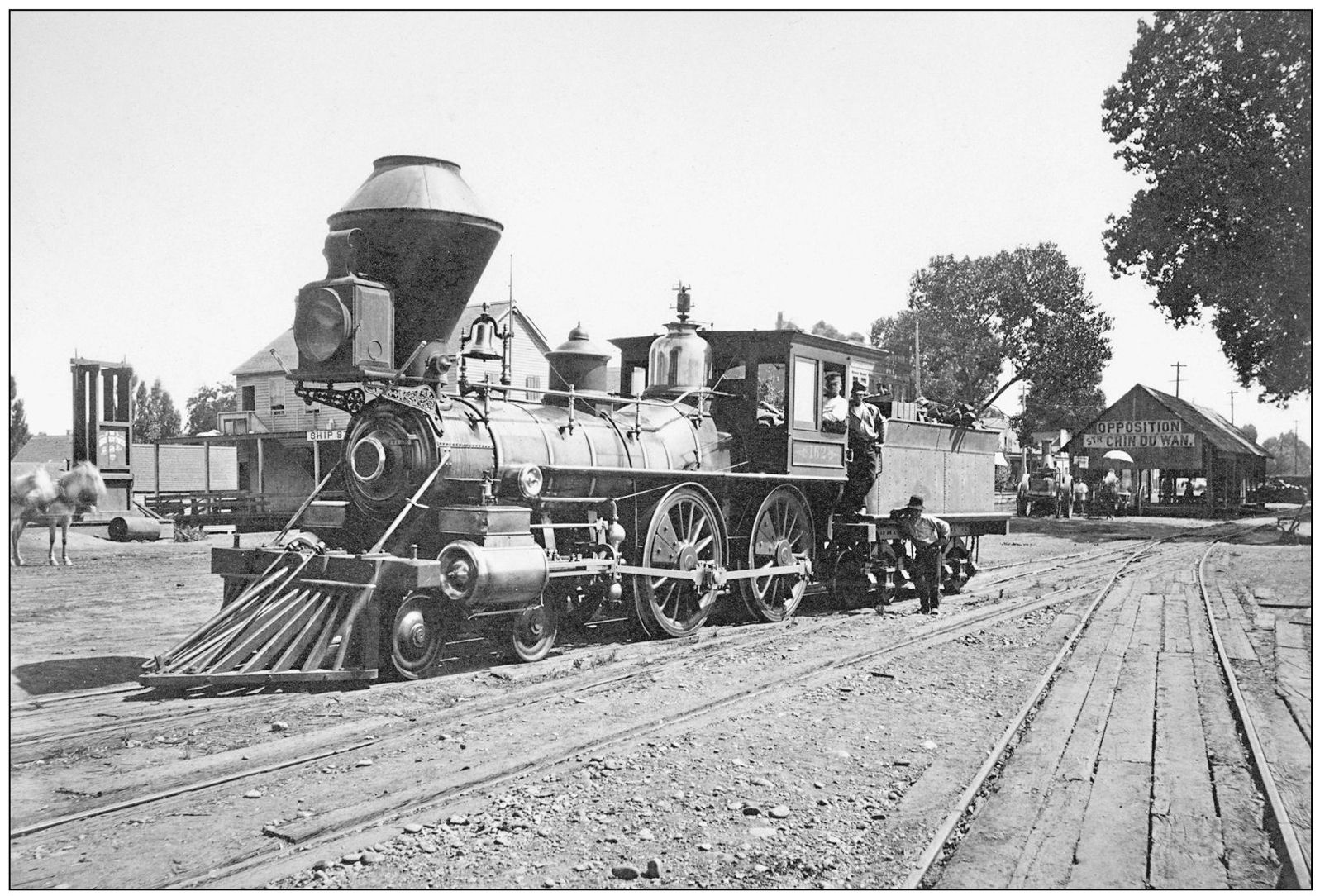 In 1863 the Central Pacific Railroad began construction with the more dramatic - photo 6