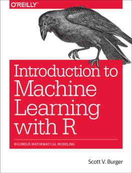 Burger - Introduction to machine learning with R: rigorous mathematical analysis