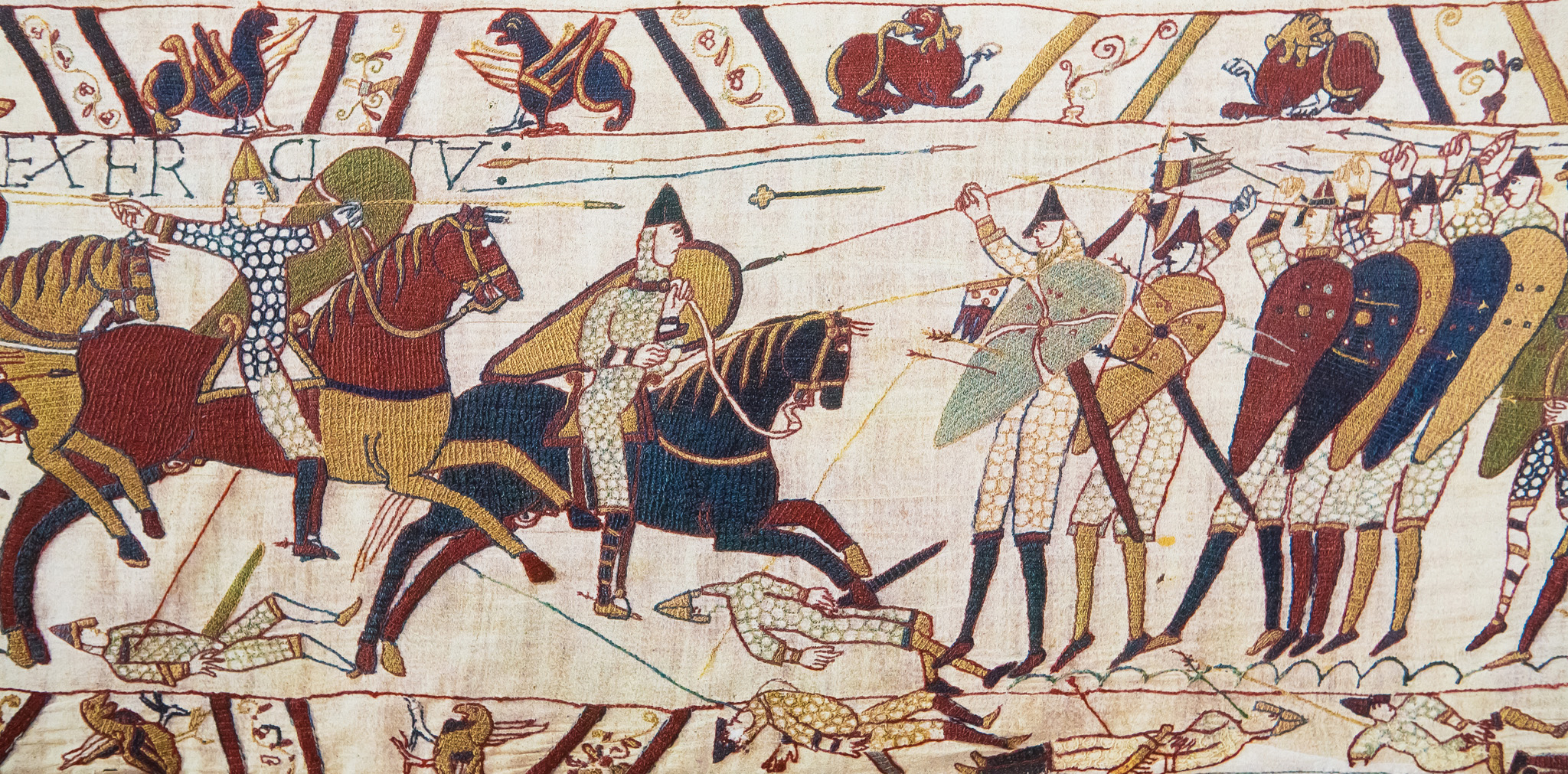 The Bayeux Tapestry records the Norman Conquest through 58 scenes Day 4 - photo 6