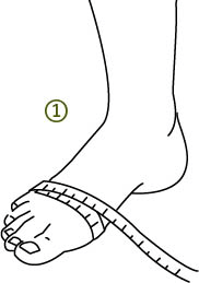 Sock Size as a Function of Shoe Size - photo 4