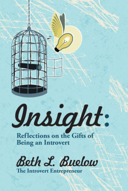 Buelow - Insight: reflections on the gifts of being an introvert