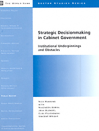 title Strategic Decisionmaking in Cabinet Government Institutional - photo 1