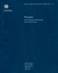 title Hungary Modernizing the Subnational Government System World Bank - photo 1