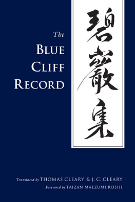 Thomas Cleary - The Blue Cliff Record