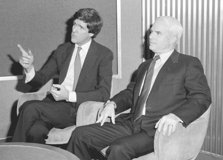 John Kerry and John McCain together on the show in 1985 Face the Nation and - photo 5