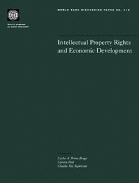 title Intellectual Property Rights and Economic Development World Bank - photo 1