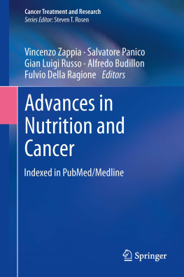 Budillon Alfredo Advances in nutrition and cancer [indexed in PubMed/Medline]