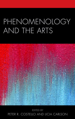 Carlson Licia A - Phenomenology and the Arts